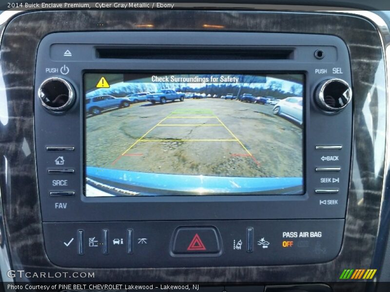 Cyber Gray Metallic / Ebony 2014 Buick Enclave Premium