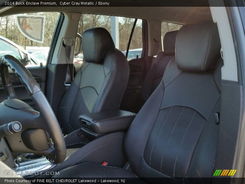Cyber Gray Metallic / Ebony 2014 Buick Enclave Premium