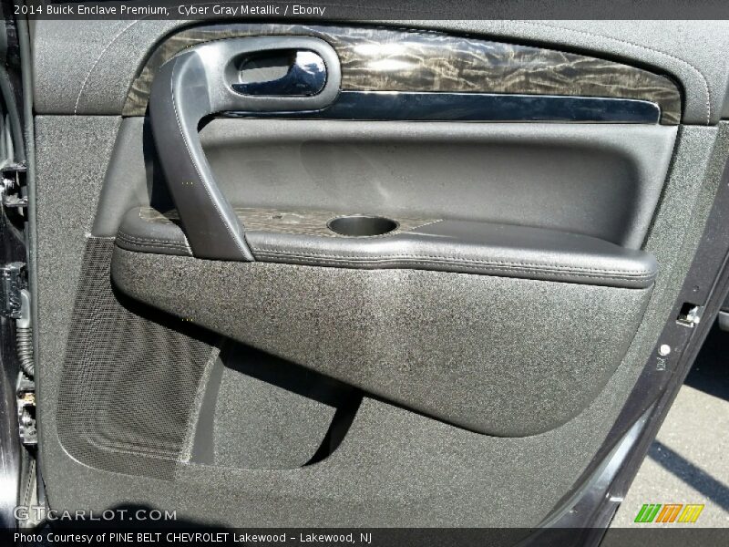 Cyber Gray Metallic / Ebony 2014 Buick Enclave Premium