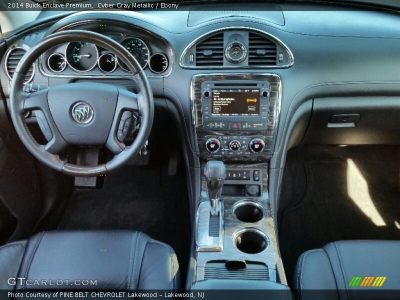 Cyber Gray Metallic / Ebony 2014 Buick Enclave Premium