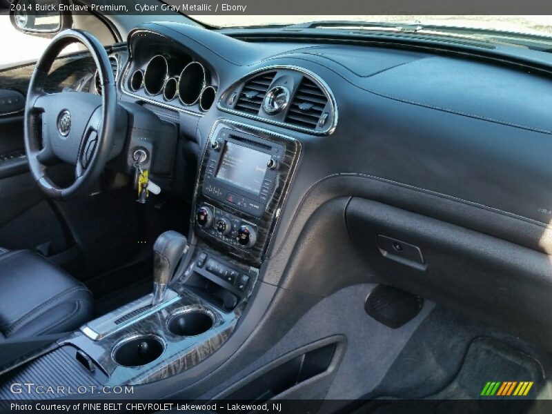 Cyber Gray Metallic / Ebony 2014 Buick Enclave Premium