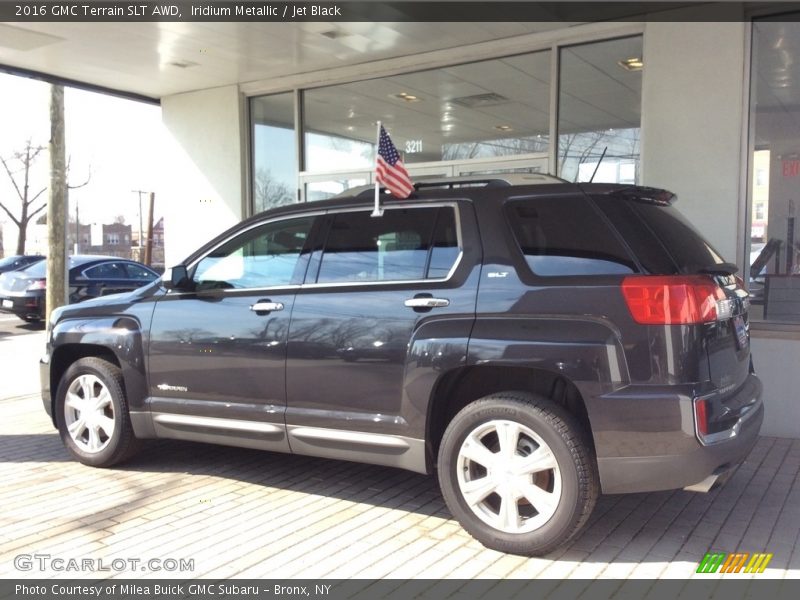 Iridium Metallic / Jet Black 2016 GMC Terrain SLT AWD