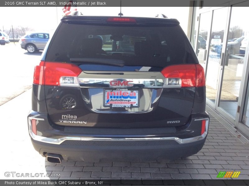 Iridium Metallic / Jet Black 2016 GMC Terrain SLT AWD