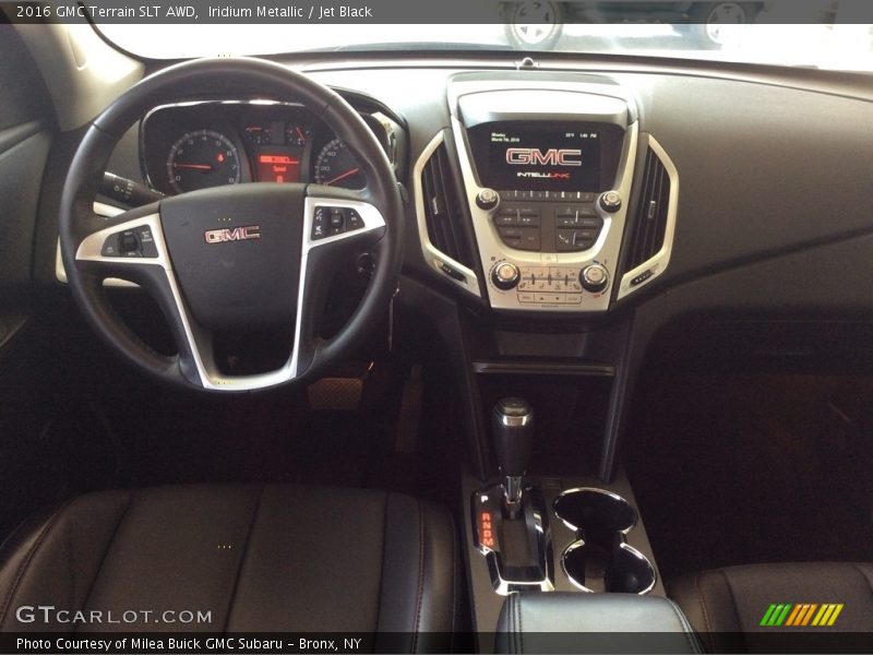 Iridium Metallic / Jet Black 2016 GMC Terrain SLT AWD