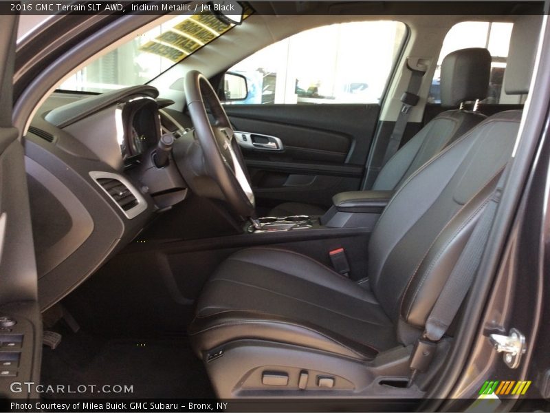 Iridium Metallic / Jet Black 2016 GMC Terrain SLT AWD