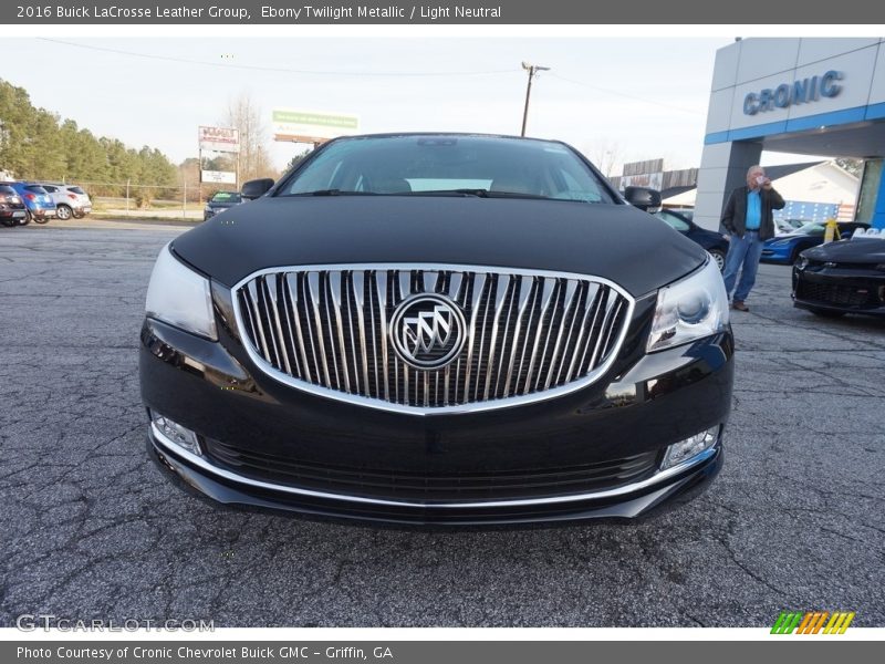 Ebony Twilight Metallic / Light Neutral 2016 Buick LaCrosse Leather Group