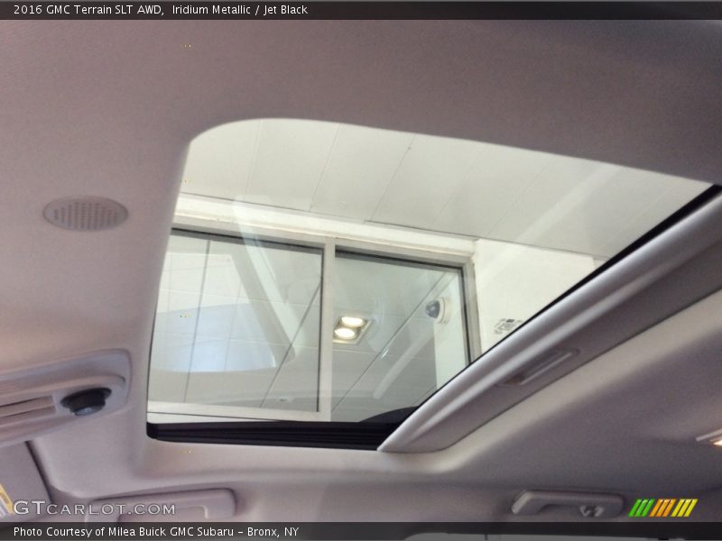 Iridium Metallic / Jet Black 2016 GMC Terrain SLT AWD