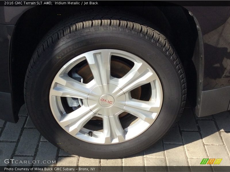 Iridium Metallic / Jet Black 2016 GMC Terrain SLT AWD