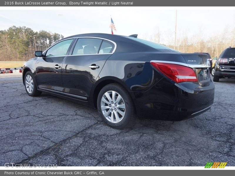 Ebony Twilight Metallic / Light Neutral 2016 Buick LaCrosse Leather Group