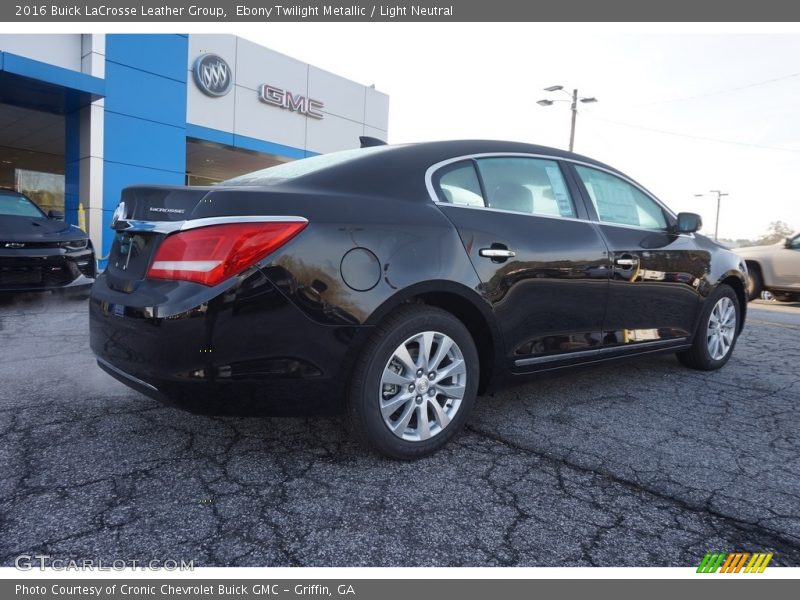 Ebony Twilight Metallic / Light Neutral 2016 Buick LaCrosse Leather Group