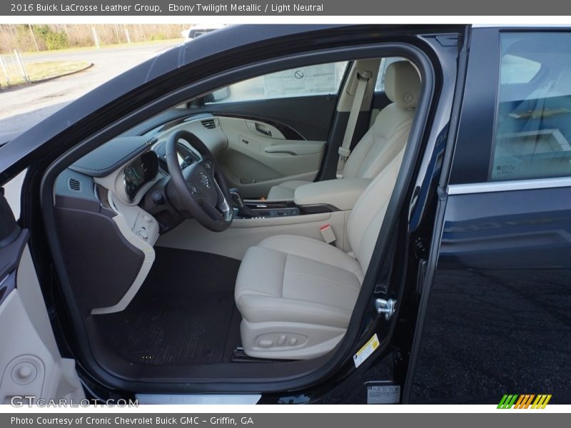 Ebony Twilight Metallic / Light Neutral 2016 Buick LaCrosse Leather Group