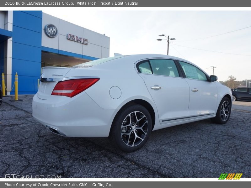 White Frost Tricoat / Light Neutral 2016 Buick LaCrosse LaCrosse Group