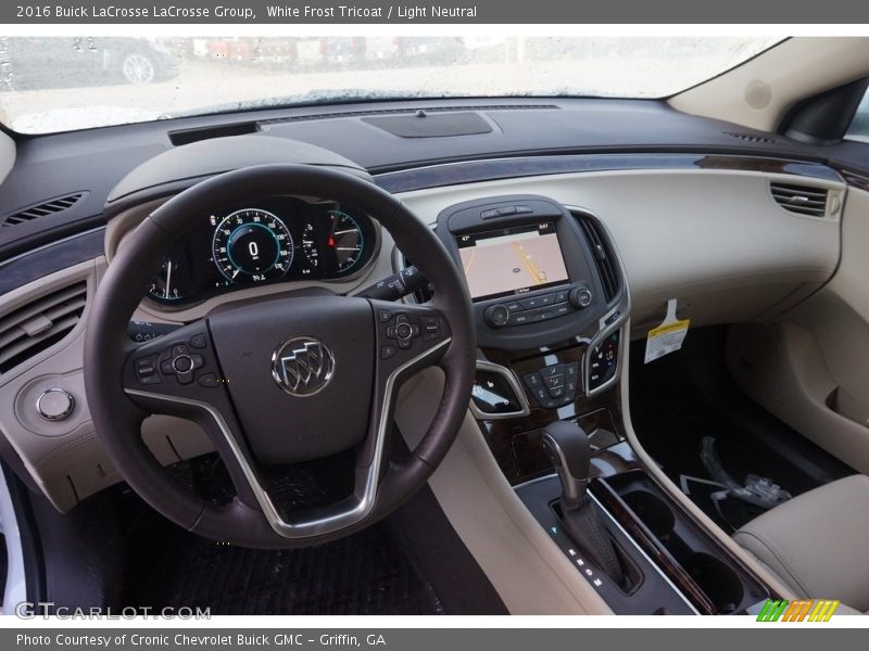 White Frost Tricoat / Light Neutral 2016 Buick LaCrosse LaCrosse Group