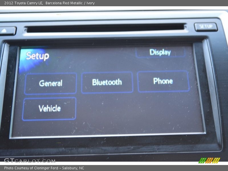 Barcelona Red Metallic / Ivory 2012 Toyota Camry LE