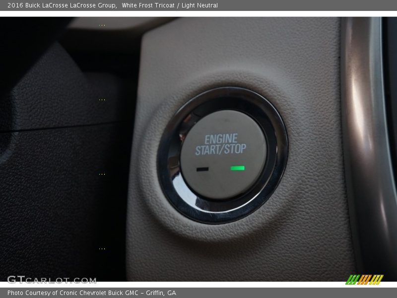 White Frost Tricoat / Light Neutral 2016 Buick LaCrosse LaCrosse Group