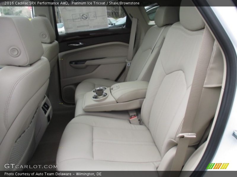Platinum Ice Tricoat / Shale/Brownstone 2016 Cadillac SRX Performance AWD
