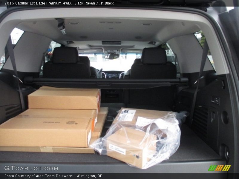 Black Raven / Jet Black 2016 Cadillac Escalade Premium 4WD