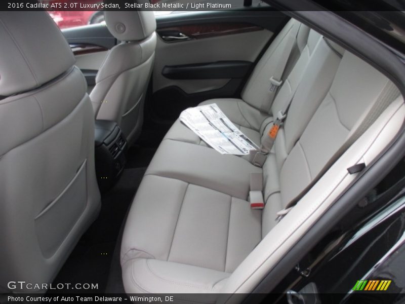 Rear Seat of 2016 ATS 2.0T Luxury Sedan