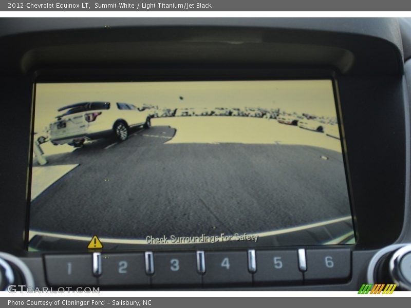 Summit White / Light Titanium/Jet Black 2012 Chevrolet Equinox LT