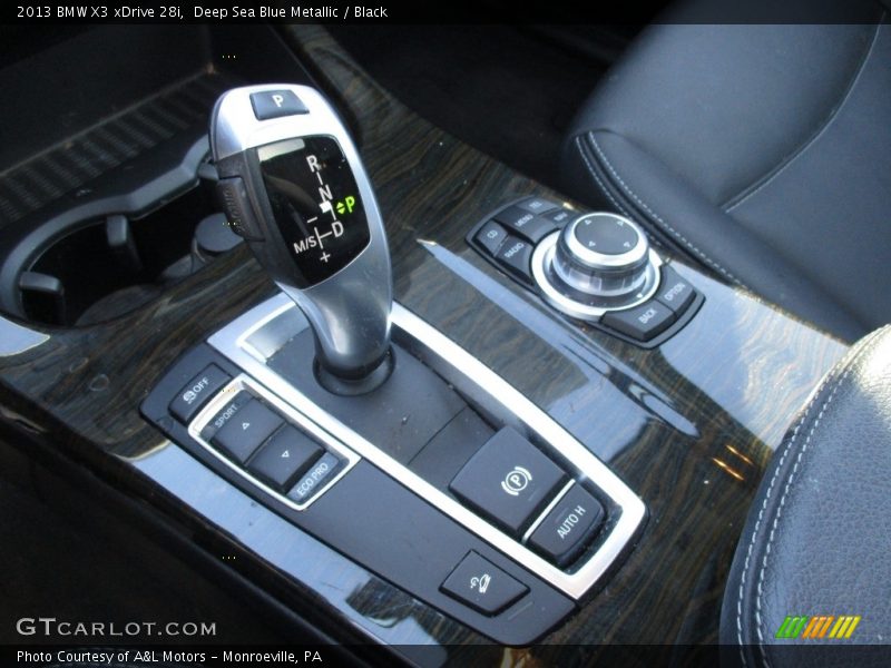 Deep Sea Blue Metallic / Black 2013 BMW X3 xDrive 28i