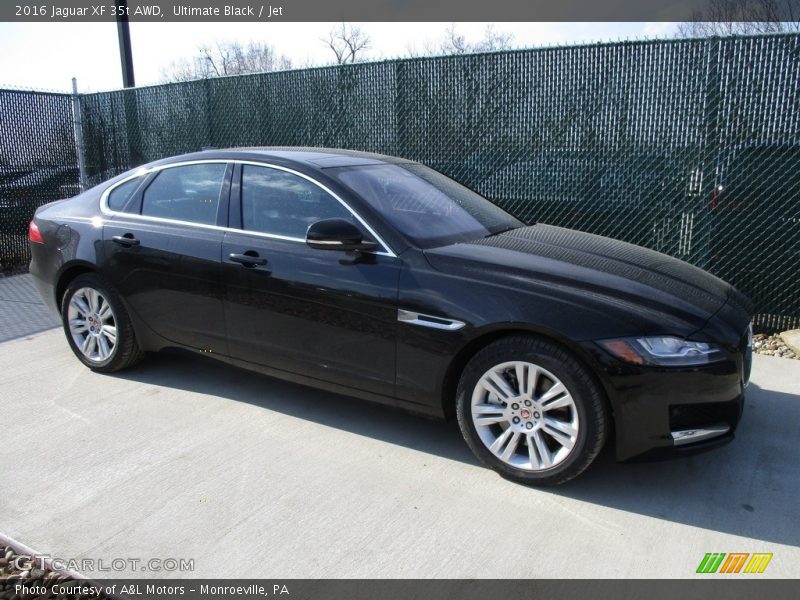 Ultimate Black / Jet 2016 Jaguar XF 35t AWD