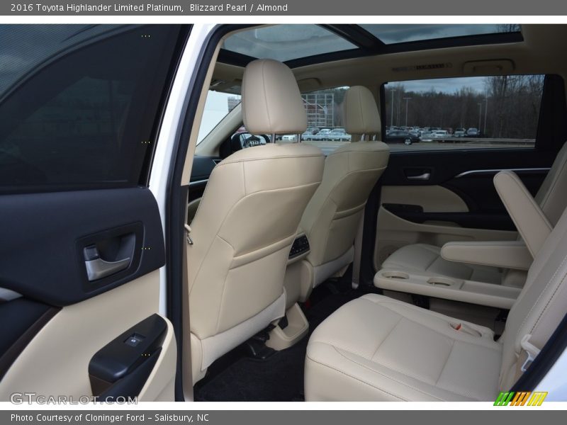 Blizzard Pearl / Almond 2016 Toyota Highlander Limited Platinum