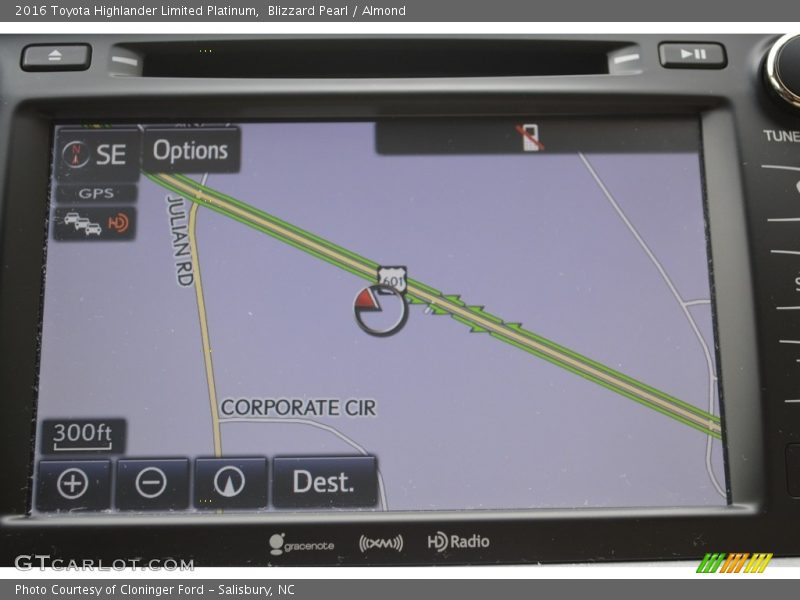 Blizzard Pearl / Almond 2016 Toyota Highlander Limited Platinum