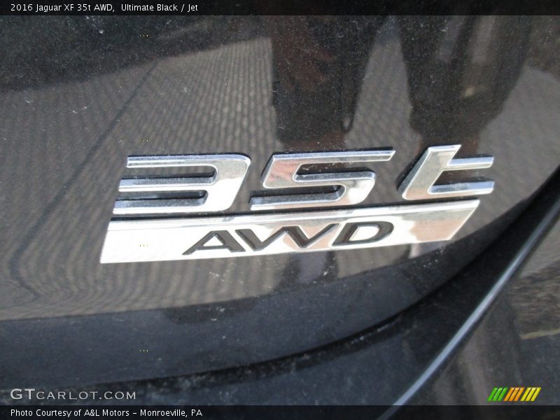 Ultimate Black / Jet 2016 Jaguar XF 35t AWD