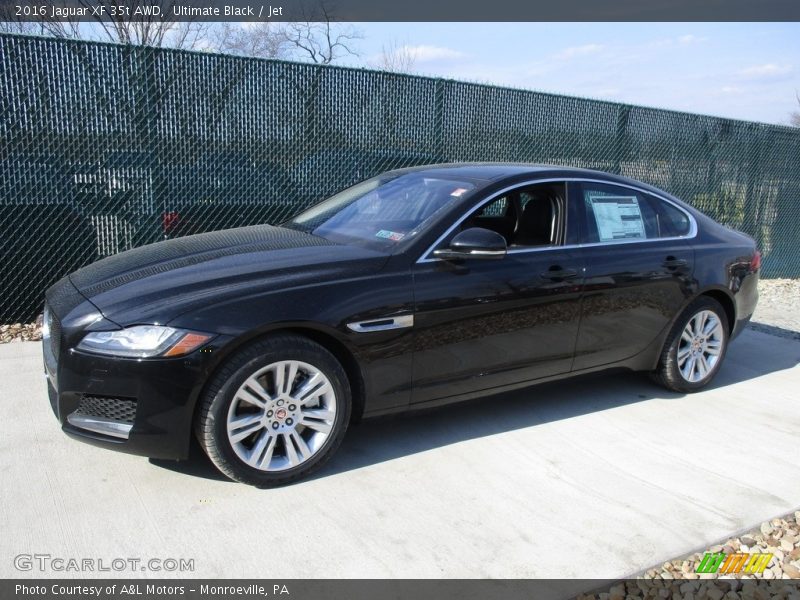 Ultimate Black / Jet 2016 Jaguar XF 35t AWD