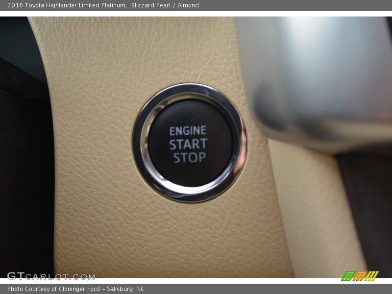 Blizzard Pearl / Almond 2016 Toyota Highlander Limited Platinum