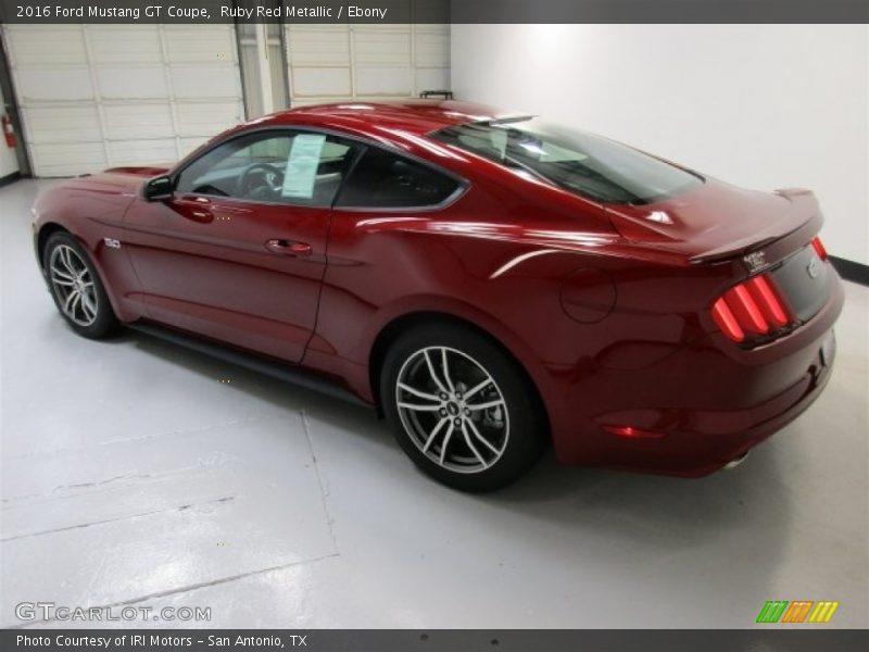 Ruby Red Metallic / Ebony 2016 Ford Mustang GT Coupe