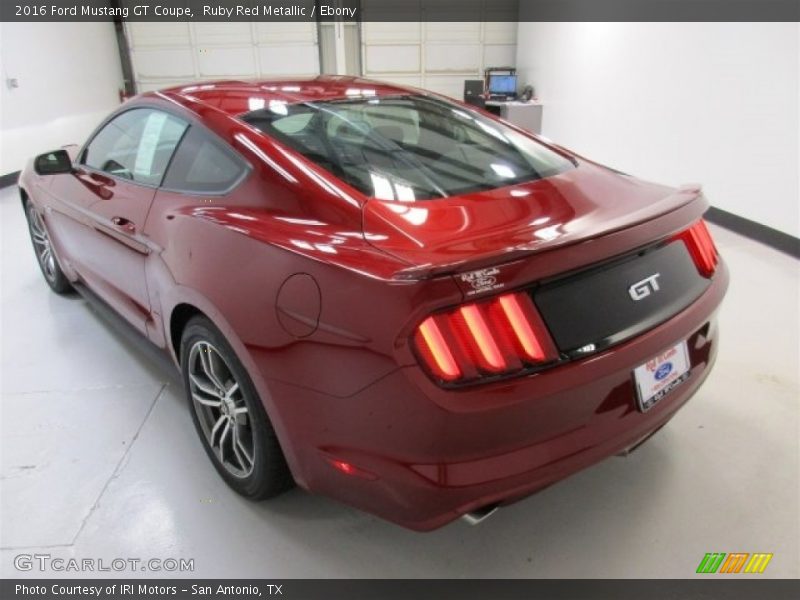 Ruby Red Metallic / Ebony 2016 Ford Mustang GT Coupe