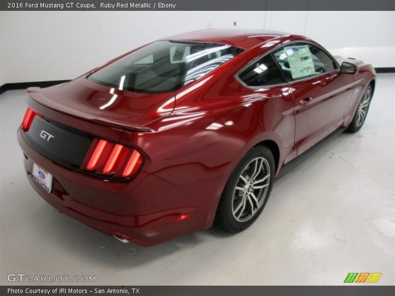 Ruby Red Metallic / Ebony 2016 Ford Mustang GT Coupe