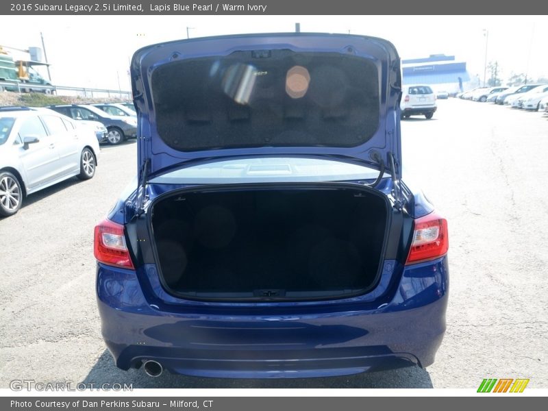 Lapis Blue Pearl / Warm Ivory 2016 Subaru Legacy 2.5i Limited