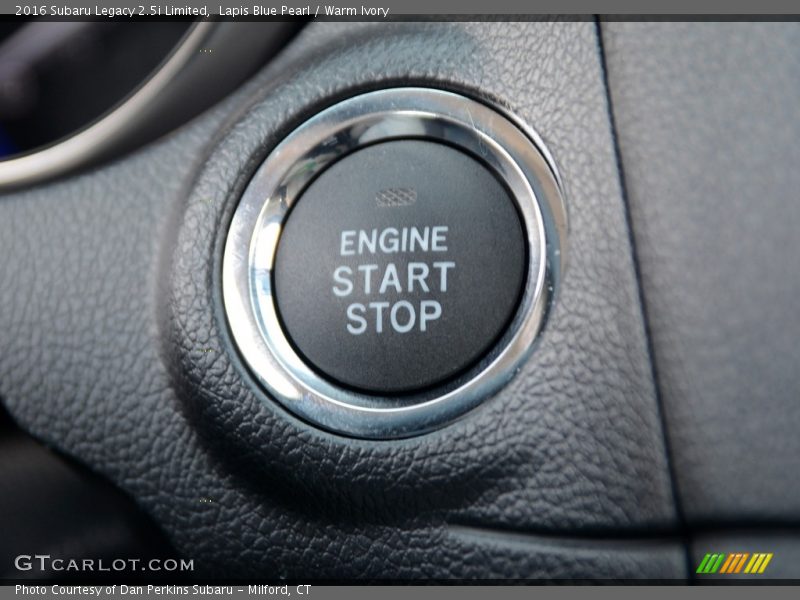 Lapis Blue Pearl / Warm Ivory 2016 Subaru Legacy 2.5i Limited