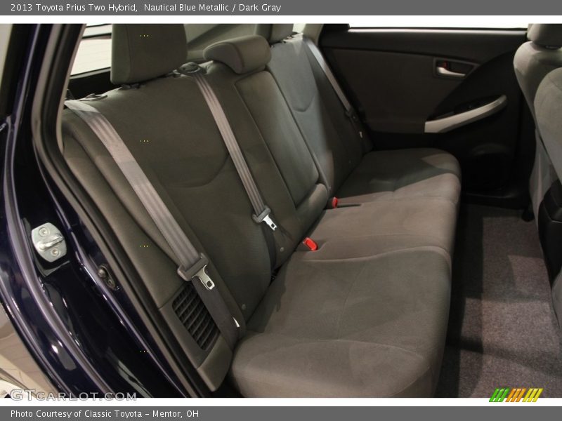 Nautical Blue Metallic / Dark Gray 2013 Toyota Prius Two Hybrid