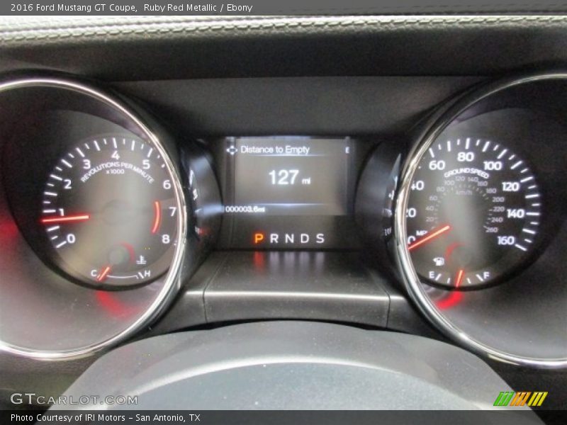 Ruby Red Metallic / Ebony 2016 Ford Mustang GT Coupe