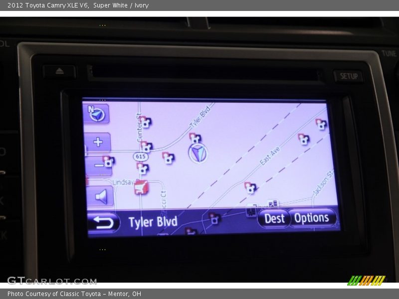Super White / Ivory 2012 Toyota Camry XLE V6