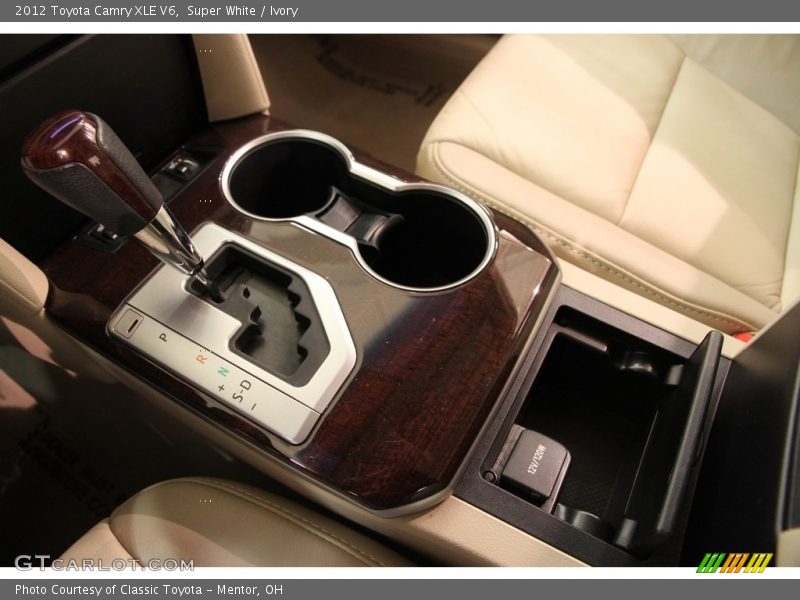 Super White / Ivory 2012 Toyota Camry XLE V6