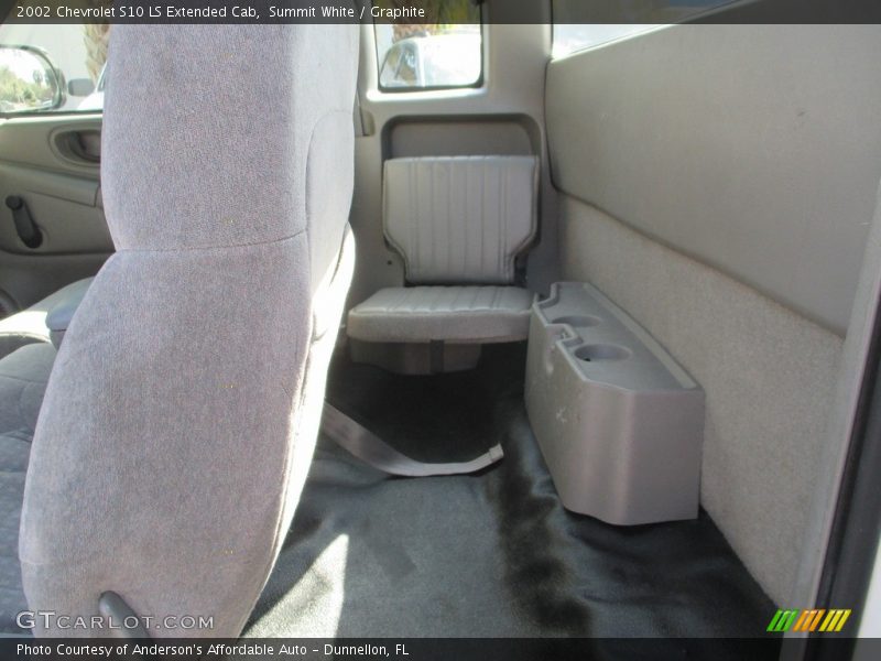 Summit White / Graphite 2002 Chevrolet S10 LS Extended Cab