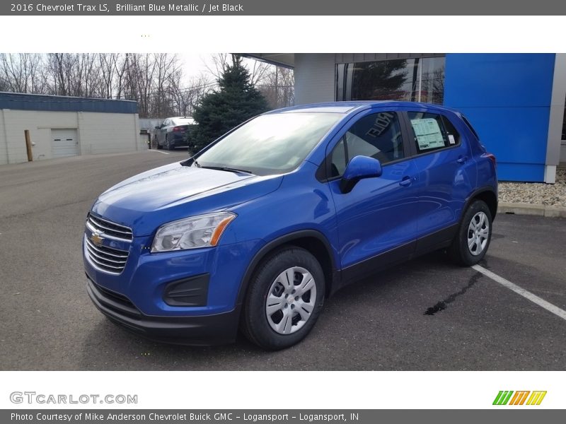Brilliant Blue Metallic / Jet Black 2016 Chevrolet Trax LS