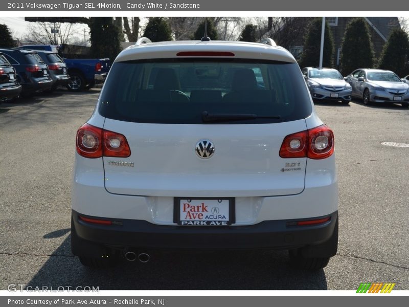 Candy White / Sandstone 2011 Volkswagen Tiguan SEL 4Motion