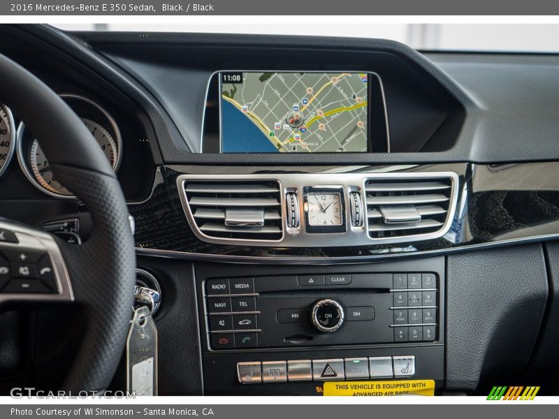 Black / Black 2016 Mercedes-Benz E 350 Sedan