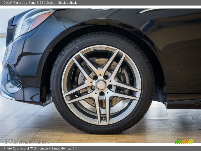 Black / Black 2016 Mercedes-Benz E 350 Sedan