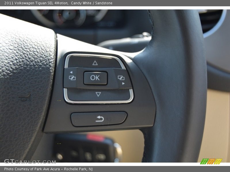 Candy White / Sandstone 2011 Volkswagen Tiguan SEL 4Motion