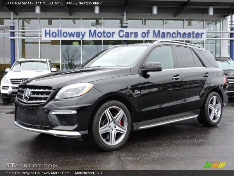 Black / designo Black 2014 Mercedes-Benz ML 63 AMG