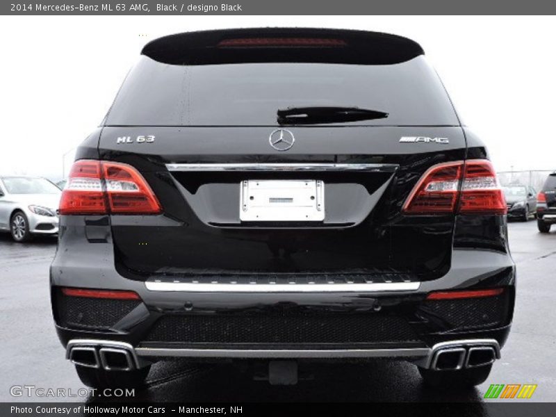 Black / designo Black 2014 Mercedes-Benz ML 63 AMG
