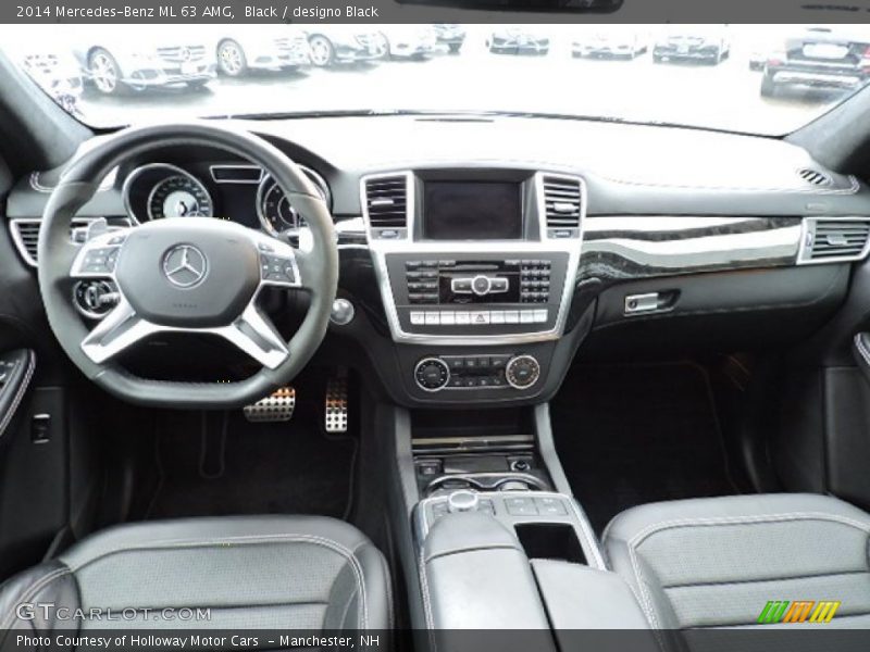 Black / designo Black 2014 Mercedes-Benz ML 63 AMG