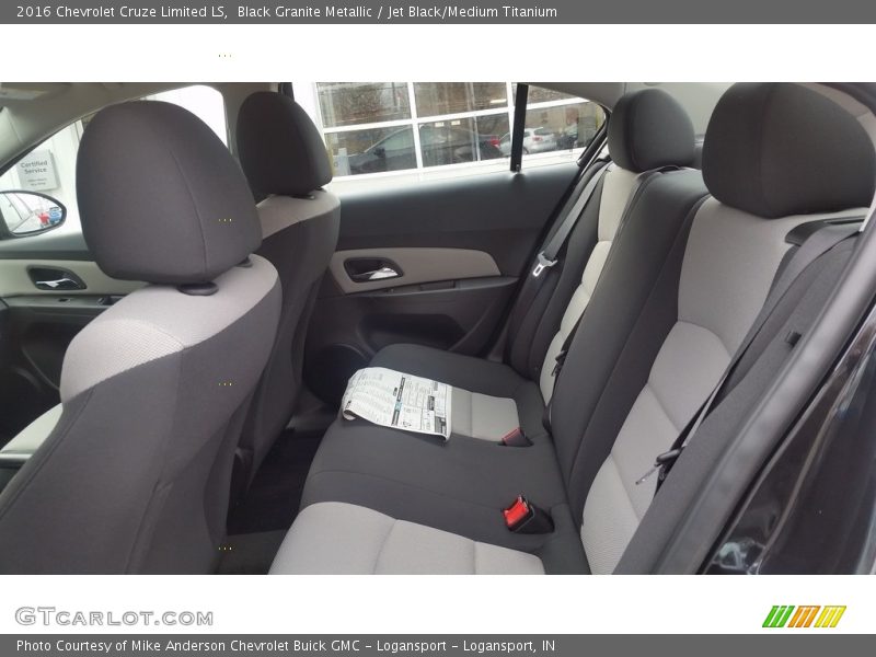 Black Granite Metallic / Jet Black/Medium Titanium 2016 Chevrolet Cruze Limited LS