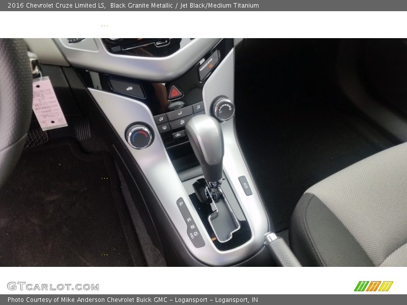 Black Granite Metallic / Jet Black/Medium Titanium 2016 Chevrolet Cruze Limited LS